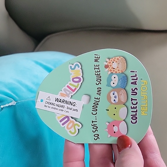 Squishmallow Winston the sequin owl - Picture 3 of 4